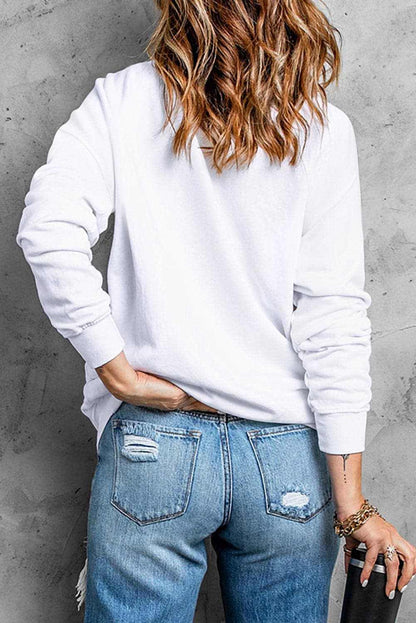Spice girl casual graphic sweatshirt - Love Salve 