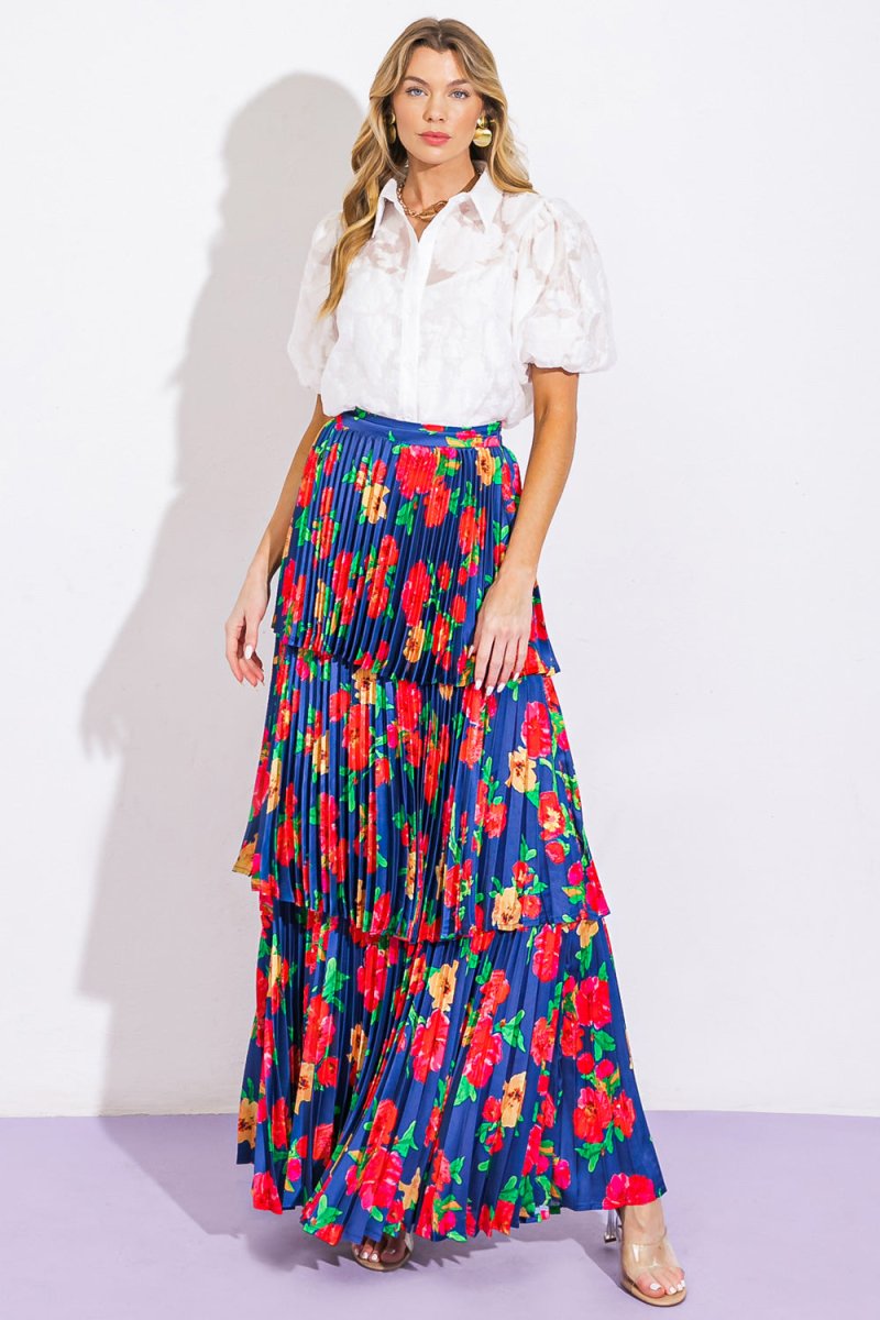 UNFORGETTABLE MUSE WOVEN SKIRT - Love Salve 