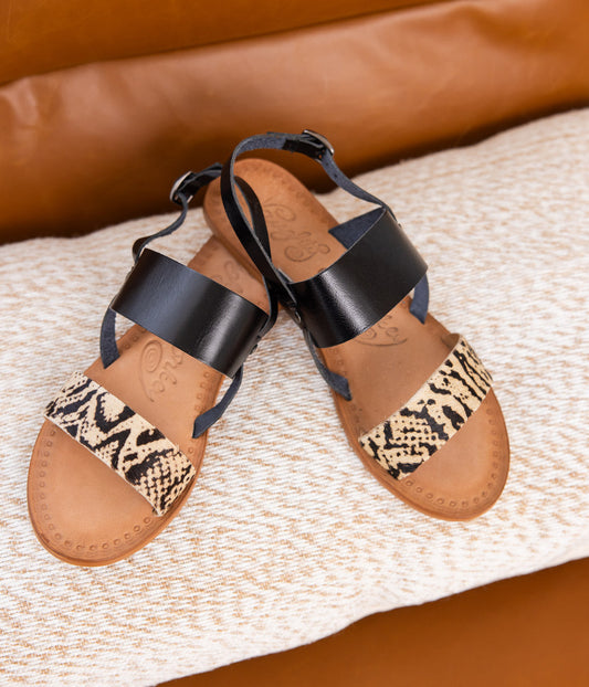 Waco Black Sandal for All Day Comfort and Everyday Style Naughty Monkey