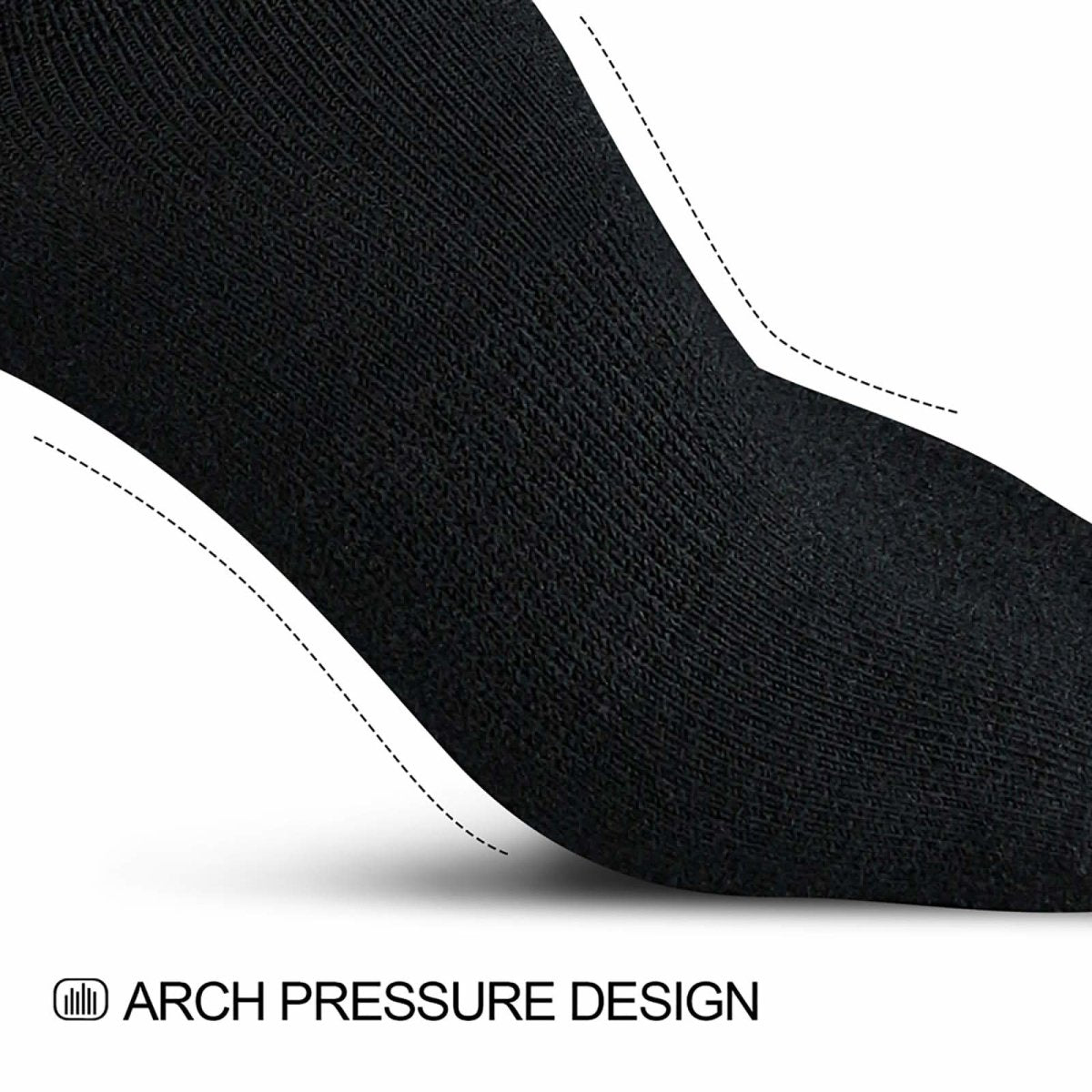 wernies No Show Socks Women Low Socks Non Slip Flat Boat Line 4/8 Pairs - Love Salve 