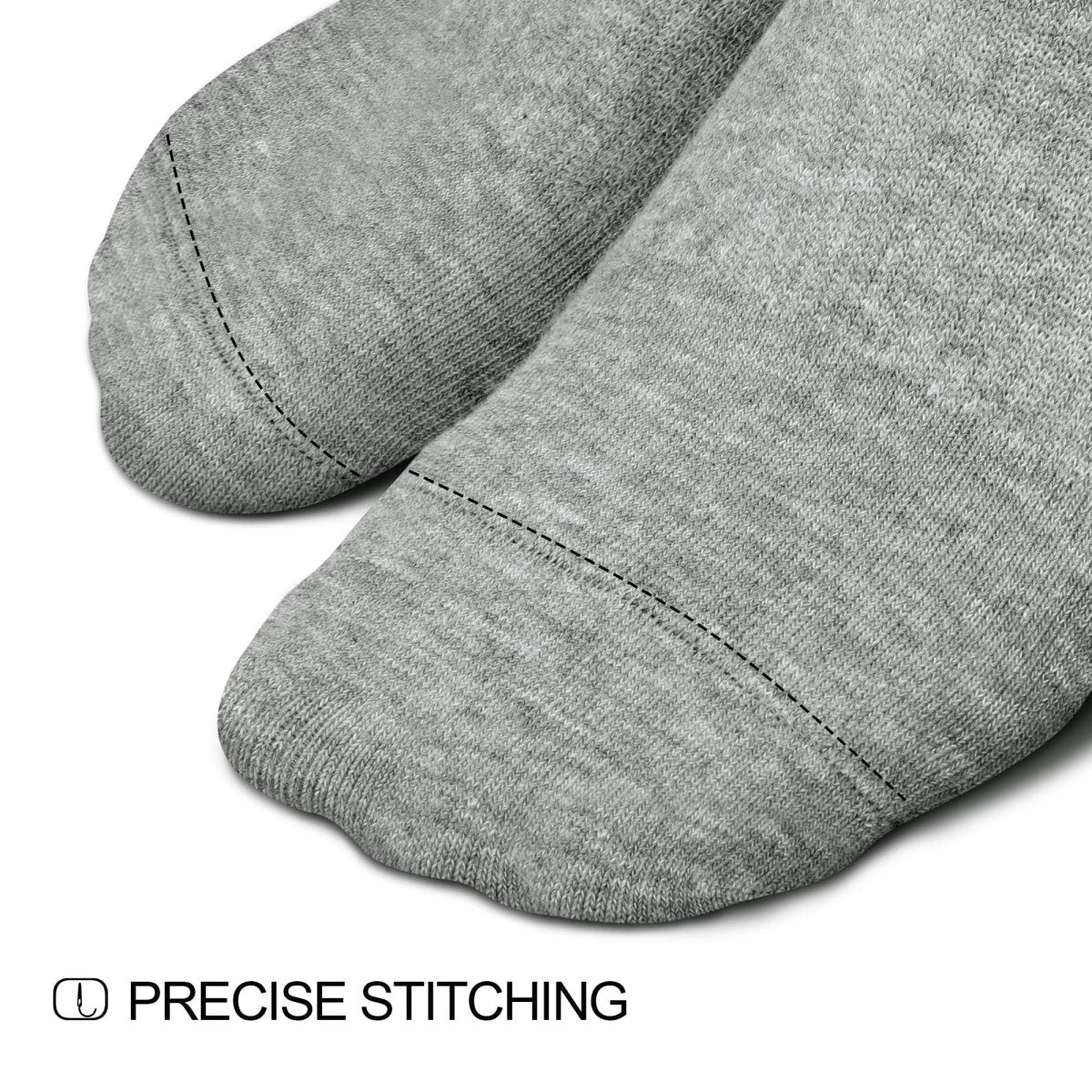 wernies No Show Socks Women Low Socks Non Slip Flat Boat Line 4/8 Pairs - Love Salve 