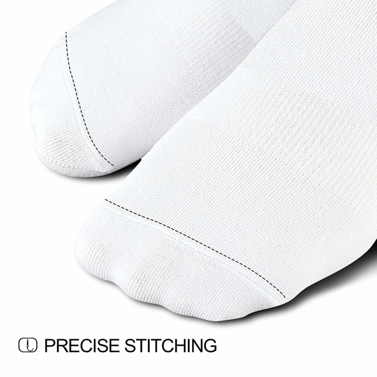 wernies No Show Socks Women Low Socks Non Slip Flat Boat Line 4/8 Pairs - Love Salve 