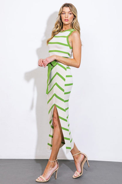 WHEN YOU'RE READY SWEATER MIDI DRESS - Love Salve