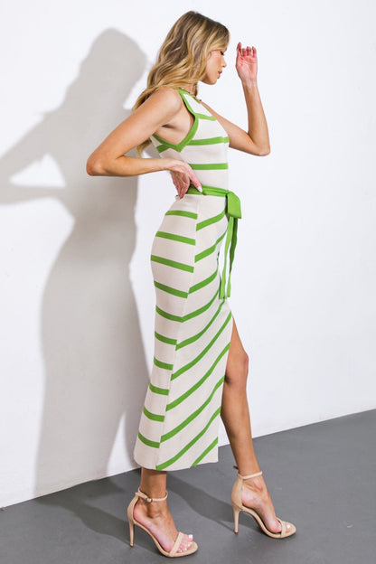 WHEN YOU'RE READY SWEATER MIDI DRESS - Love Salve