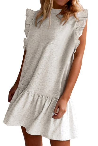 Everyday Ruffle Mini Dress