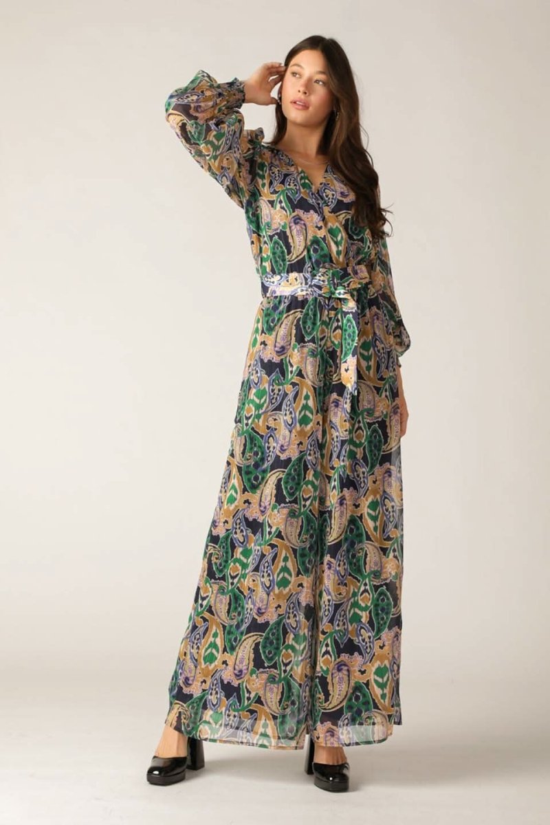 WITH THE GIRLS WOVEN JUMPSUIT - Love Salve