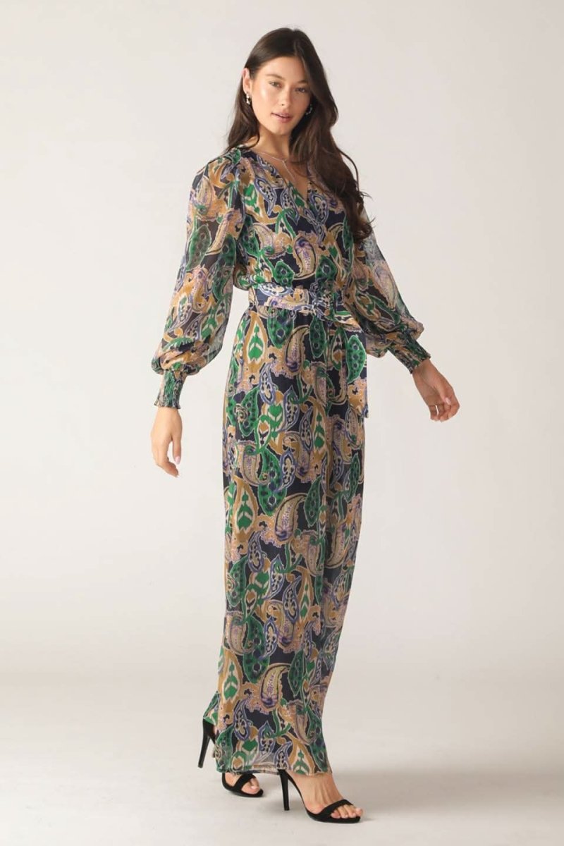 WITH THE GIRLS WOVEN JUMPSUIT - Love Salve