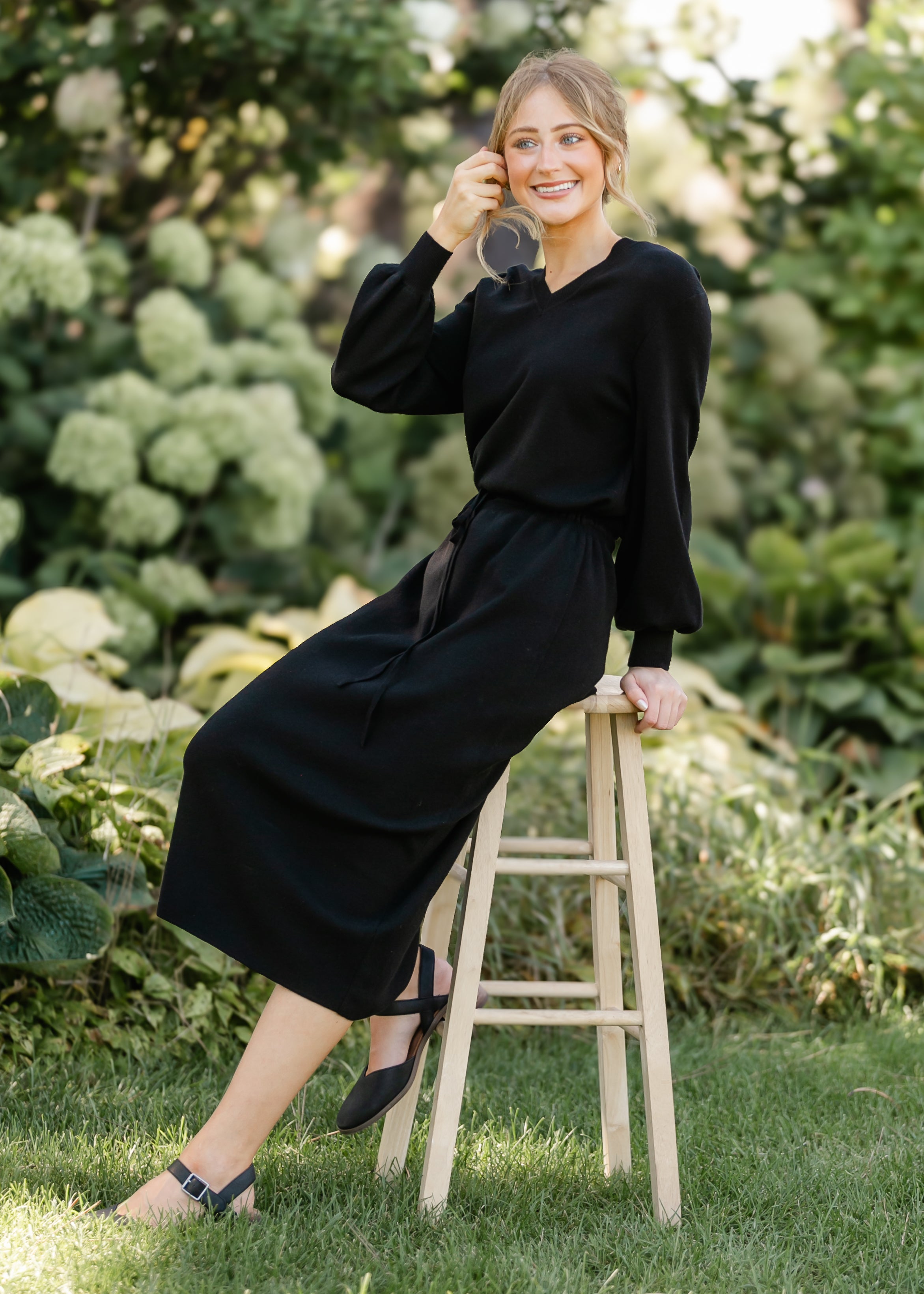 Wren Sweater Midi Dress Inherit Co.