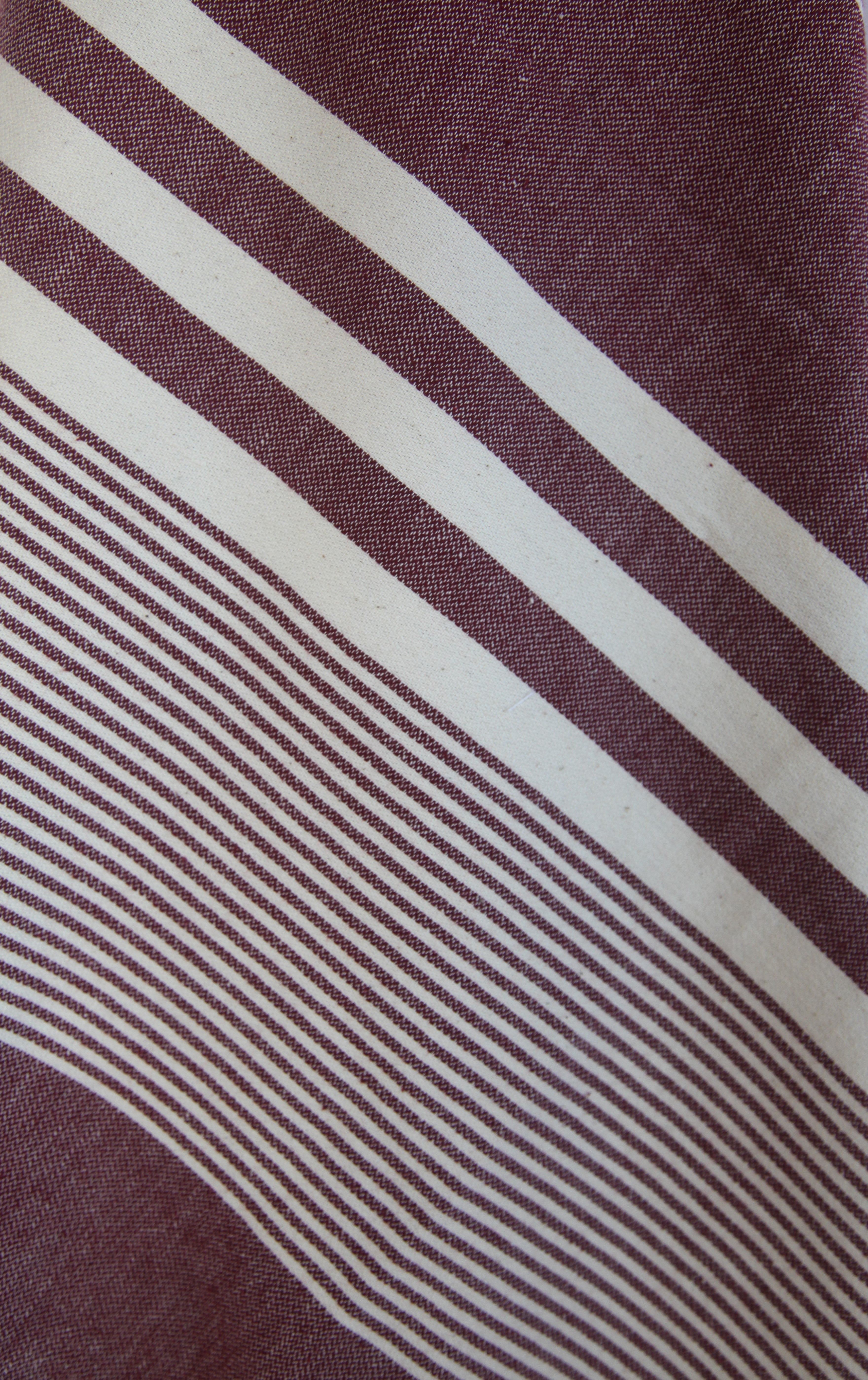 Burgundy Monte Carlo Turkish Towel 40 Inch by 70 Inch Hand Loomed 100 Percent Natural Cotton - Love Salve 