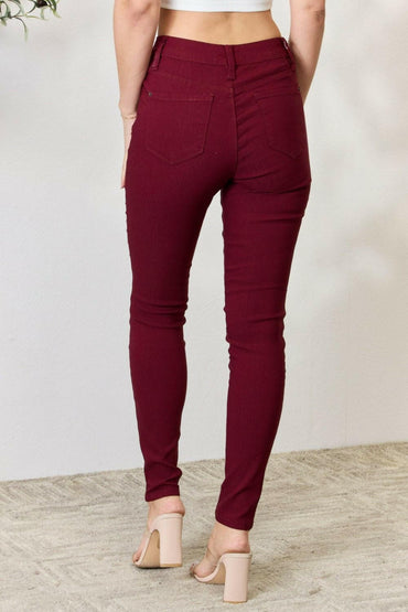 YMI Jeanswear Hyperstretch Mid-Rise Skinny Jeans - Love Salve