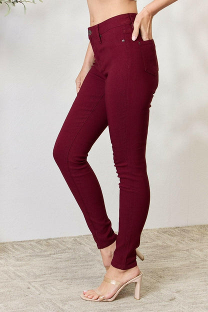 YMI Jeanswear Hyperstretch Mid-Rise Skinny Jeans - Love Salve