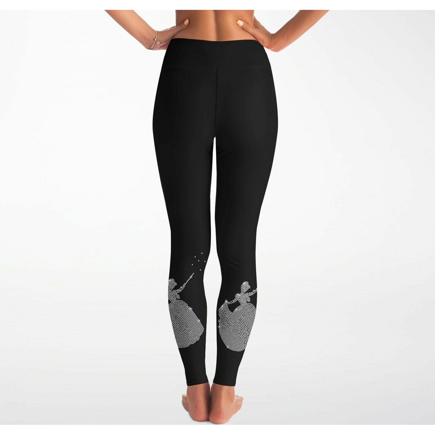 Princess Rhinestone Leggings with Pockets MM