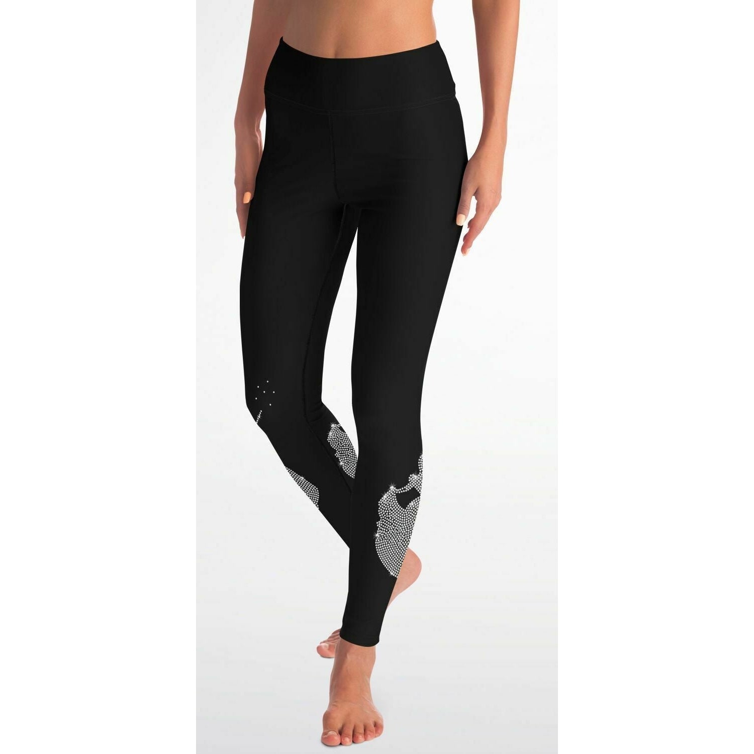 Princess Rhinestone Leggings with Pockets MM