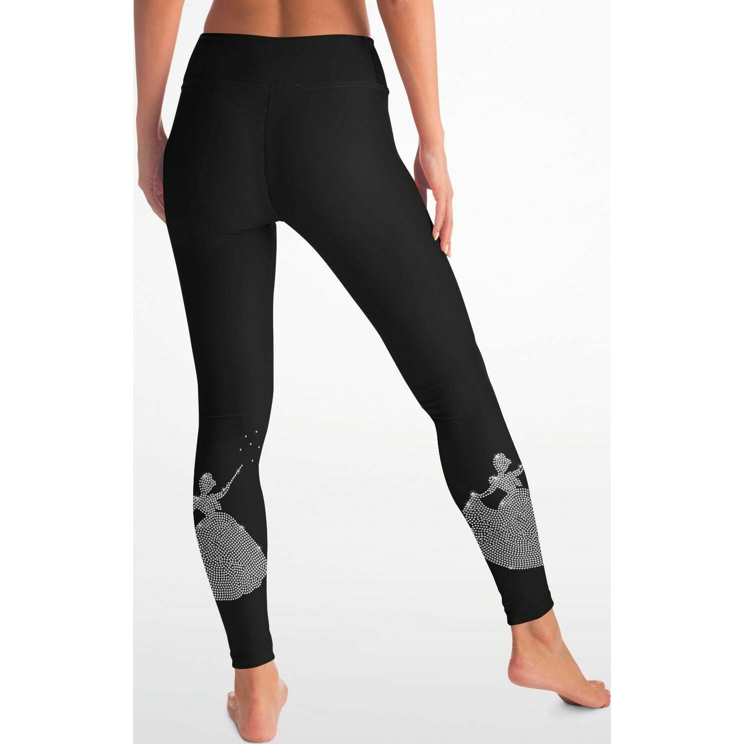 Princess Rhinestone Leggings with Pockets MM