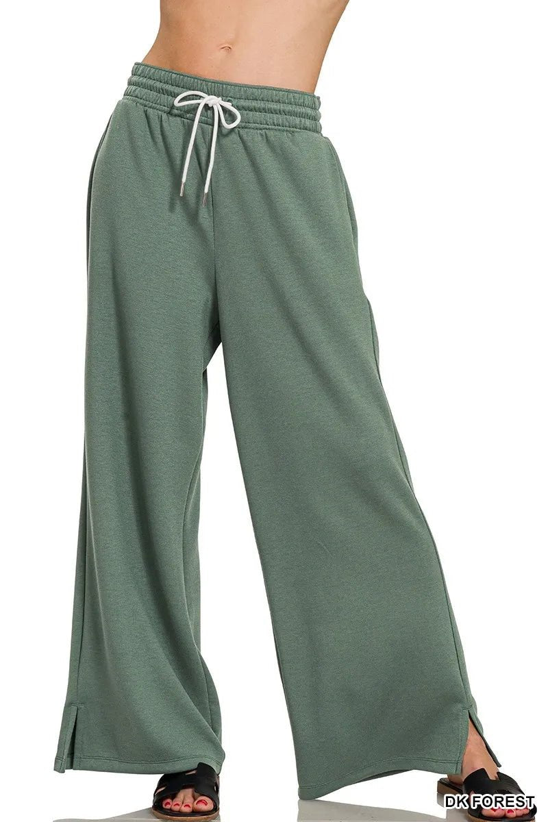 Zenana Scuba Drawstring Pants for Ultimate Comfort and Style - Love Salve 