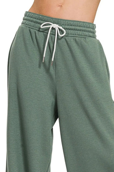 Zenana Scuba Drawstring Pants for Ultimate Comfort and Style - Love Salve 