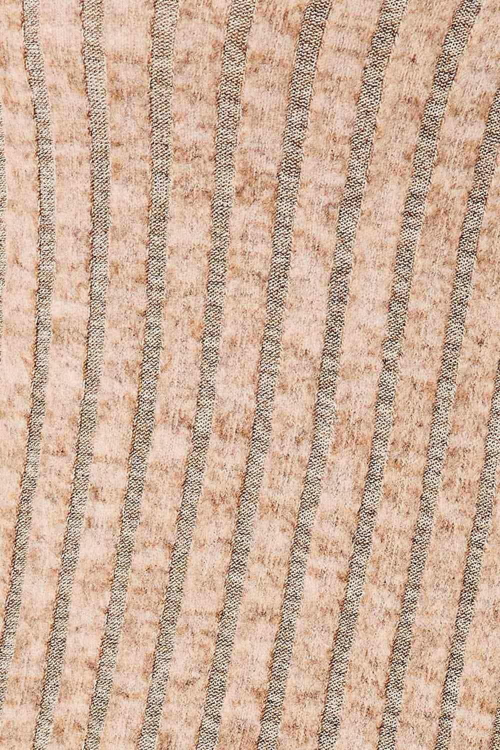 Chic ribbed top with drawstring - Love Salve 