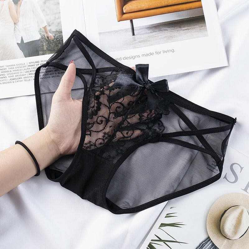 Seductive Lace Panties Women's Sheer Breathable Bow Mesh Sensual Low RSeductive Lace Panties Women's Sheer Breathable Bow Mesh Sensual Low Rise Undergarments
 
 Indulge in elegance and comfort with our Seductive Lace Panties. Elevate yLove Salve Sheer Breathable Bow Mesh Sensual Low Rise Undergarments