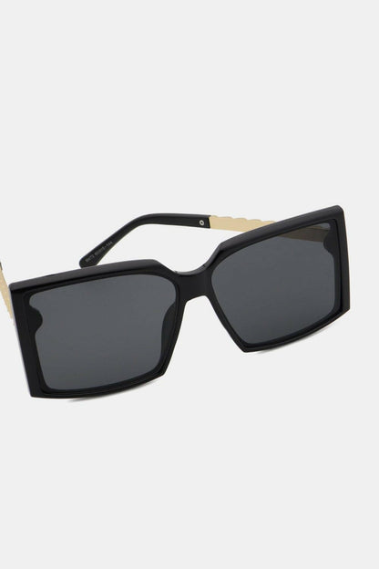 Sleek Square Sunglasses with Polycarbonate Frame - Love Salve