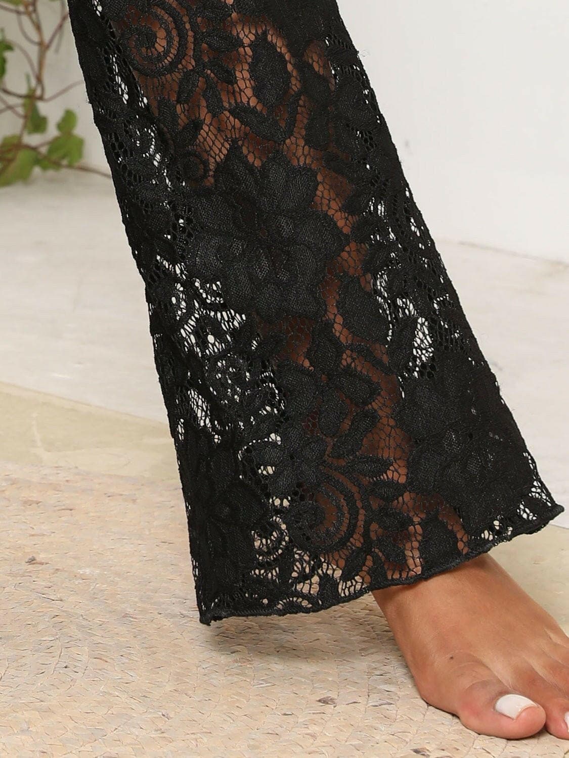 Swimwear High Waist Lace Pants - Love Salve